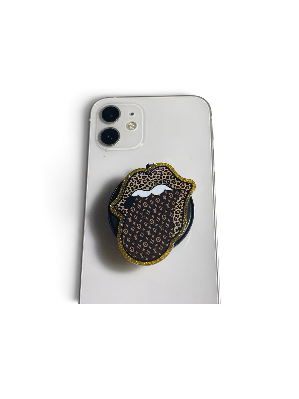 Luxury Design Cheetah Print
Mouth Mirror Phone Grip - Picture 2 of 3